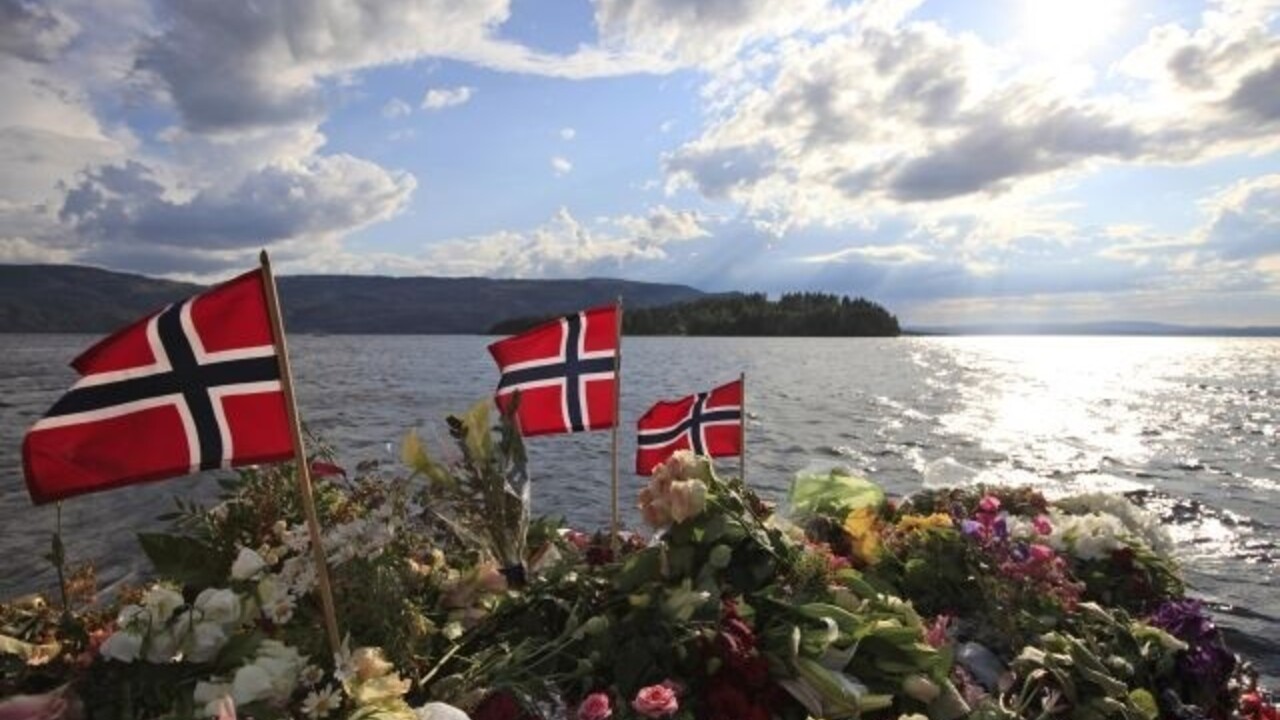 Utöya Nórsko Breivik